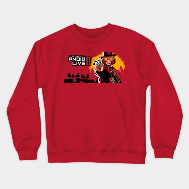 pnoid red dead Crewneck Sweatshirt by pnoid